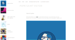 Desktop Screenshot of popesaintvictor.com